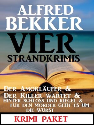 cover image of Vier Strandkrimis